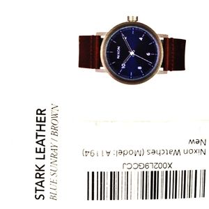 Nixon stark leather model a1194